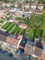 alto ángulo ver de lutón pueblo de Inglaterra foto