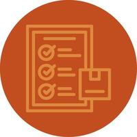 Inspection Line Multi color Icon vector