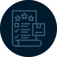 Quality Check Line Multi color Icon vector