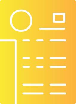 CV Solid Multi Gradient Icon vector