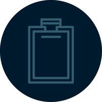 Clipboard Line Multi color Icon vector