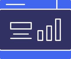 Signal Strength Solid Two Color Icon vector