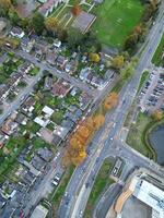 aéreo ver de central hemel cáñamo ciudad de Inglaterra Reino Unido. noviembre 5to, 2023 foto