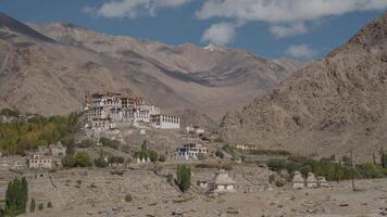 Ladakh India - Himalaya Mountain - Likir Monastery - Time Lapse video