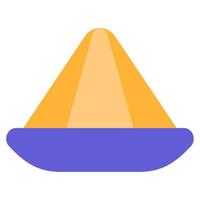 Holi Hat Icons for web, app, infographic, etc vector