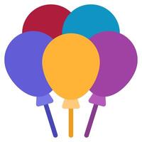 Balloons Icons for web, app, infographic, etc vector