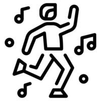 Dance Icons for web, app, infographic, etc vector