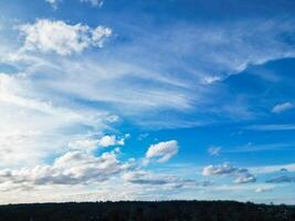 Sky and Clouds over Welwyn Garden City of England UK. March 1st, 2024 photo