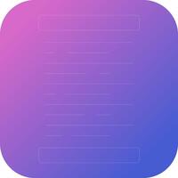 Left Alignment Vector Icon