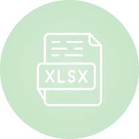 XLSX Vector Icon