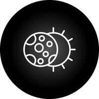 icono de vector de eclipse