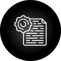 icono de vector de gestión de archivos