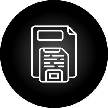 Save Button Vector Icon