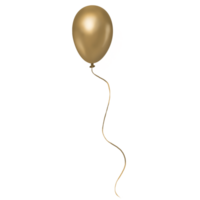 Gold Balloon PNG