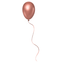 Rose Ballon isoliert png