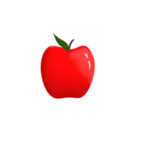 Simple Red Apple png