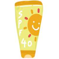 Sunscreen Protection Bottle png