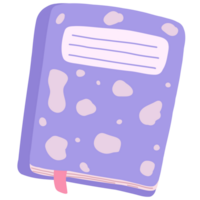 violet carnet illustration png