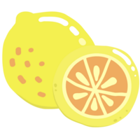 Lemon icon summer png