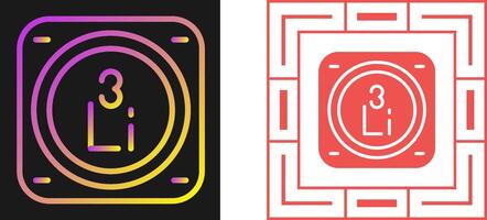 Lithium Vector Icon