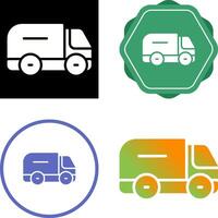 Truck Side Vector Icon