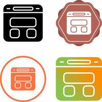 Browser Vector Icon