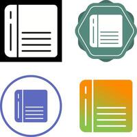 Book Vector Icon