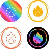 Flame Vector Icon