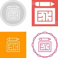 Blueprint Vector Icon