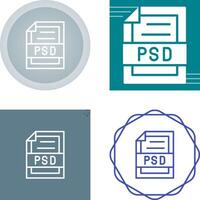 psd archivo vector icono