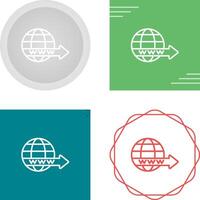 Domain Forwarding Vector Icon