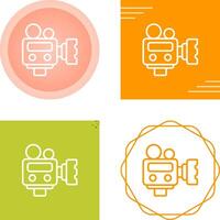 Movie Camera Vector Icon