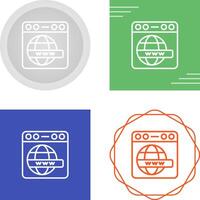 Browser Vector Icon