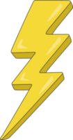 bliksem flash donder png