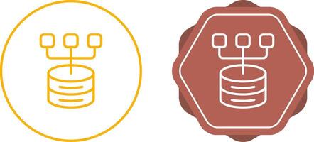 Data Modeling Vector Icon