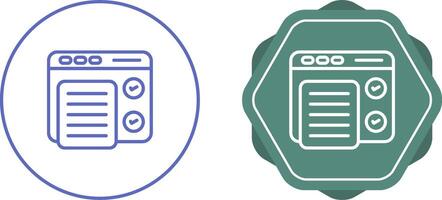 Concept Testing Vector Icon