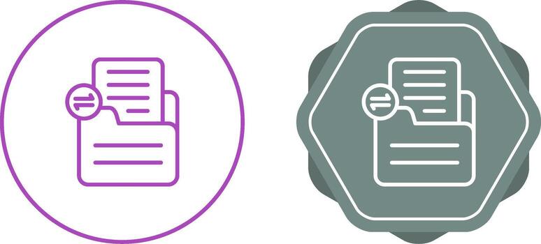 Document Share Vector Icon