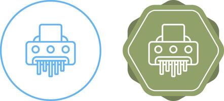 Document Cut Vector Icon