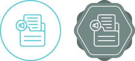 Document Insert Audio Vector Icon