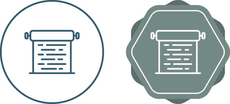 Scroll Vector Icon