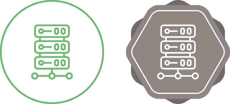 icono de vector de base de datos