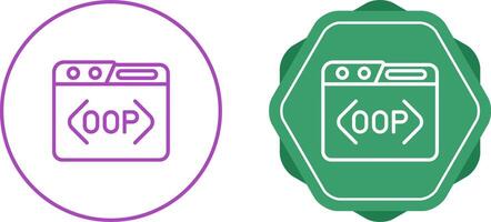 OOP Vector Icon