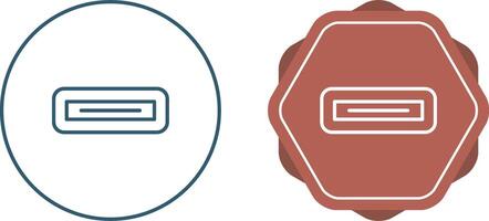 USB Port Vector Icon