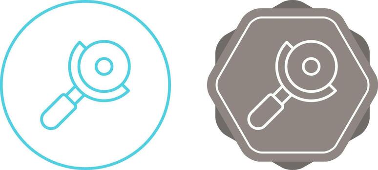 ángulo amoladora vector icono