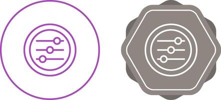 Settings Sliders Vector Icon