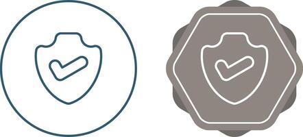 Sheild Check Vector Icon