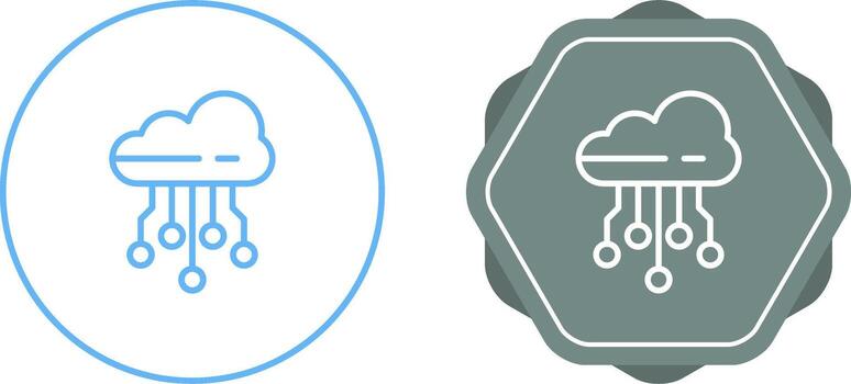 Cloud Computing Vector Icon