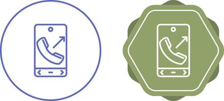Out Going Call Vector Icon