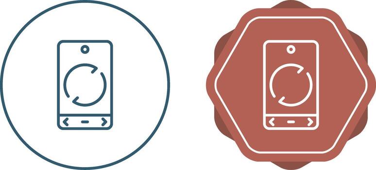 actualizar icono de vector