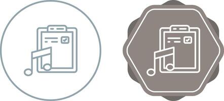 Music File Vector Icon